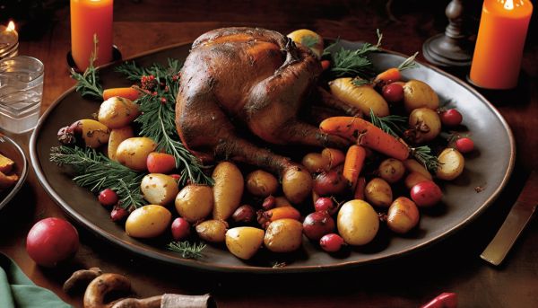 Régalez vos convives avec une pintade de Noël savoureuse
